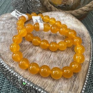 Yellow Chalcedony Bracelet Confidence, Joy, Acceptance, Love, Generosity